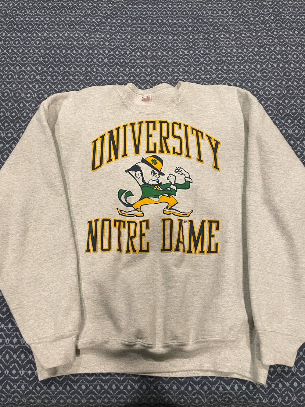 Vintage University Notre Dame Crewneck Sweatshirt Men’s XL